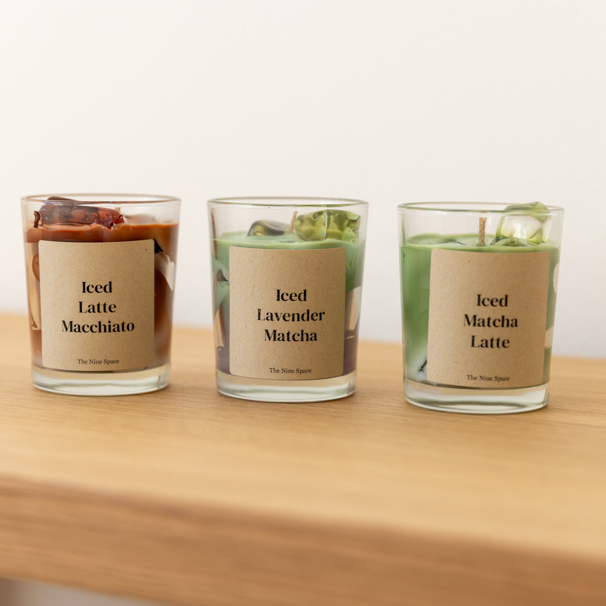 Iced Matcha Latte - handgemachte Duftkerze - Studio Amun