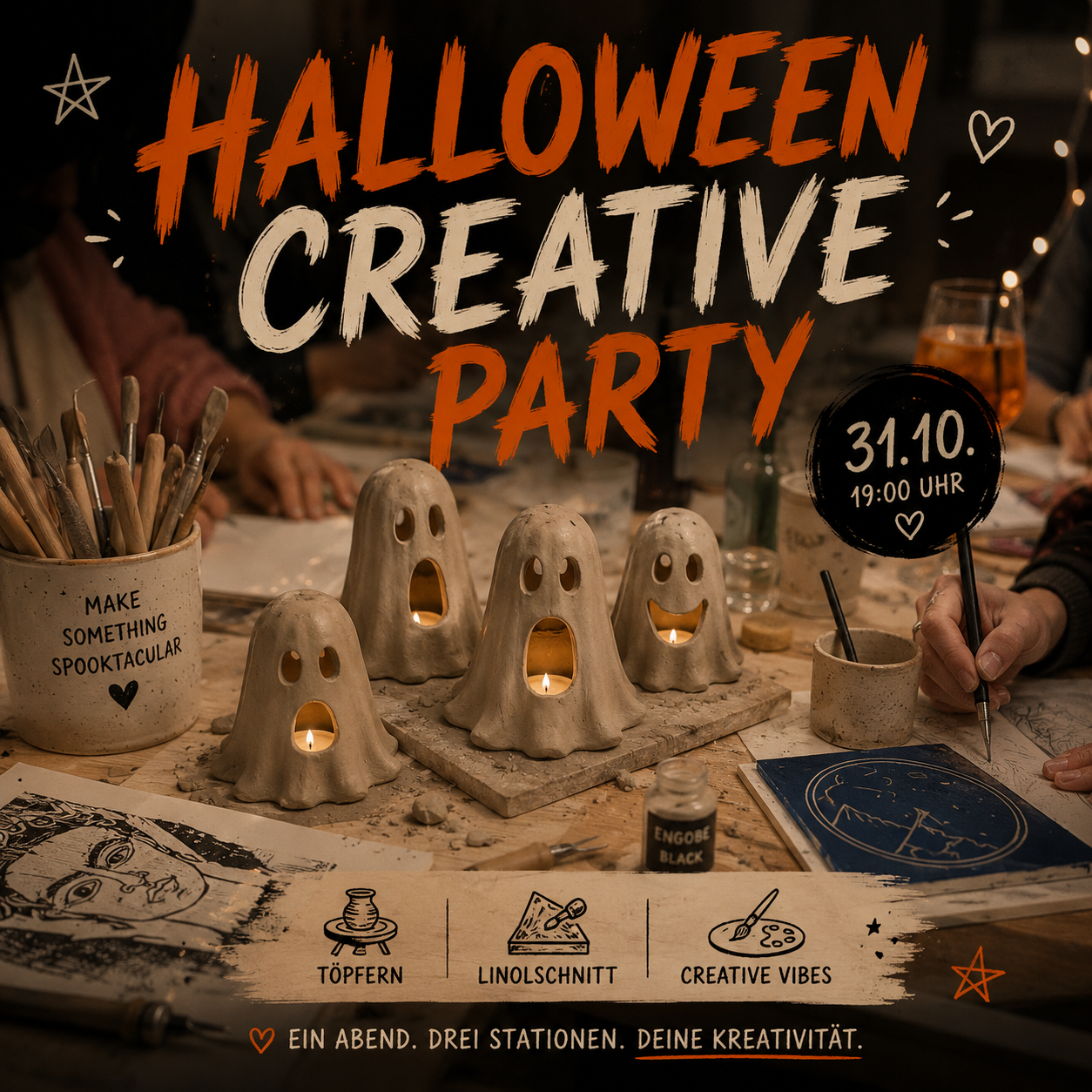HALLOWEEN CREATIVE PARTY