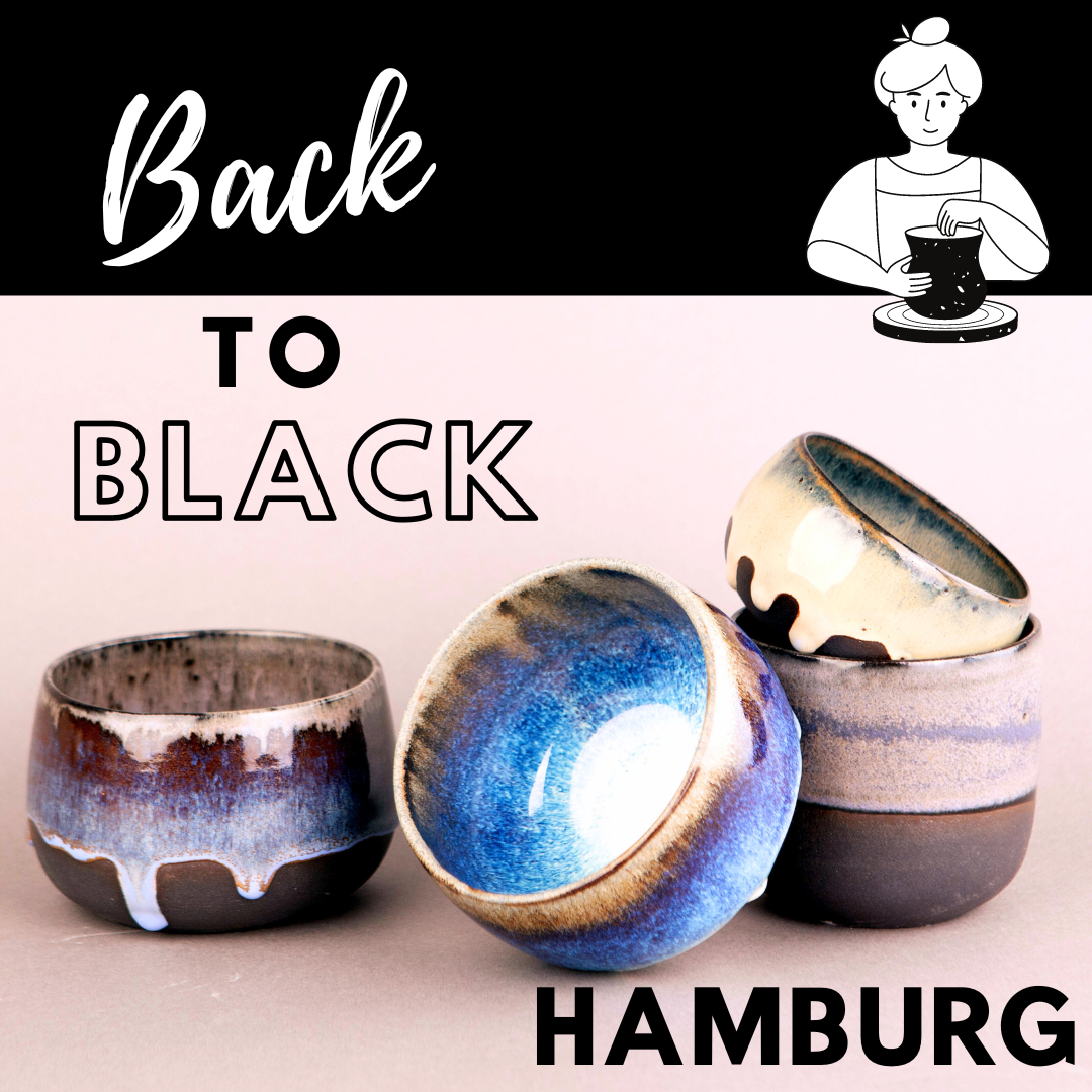 Back to Black - Töpfern mit schwarzem Ton an der Drehscheibe Anfänger Hamburg