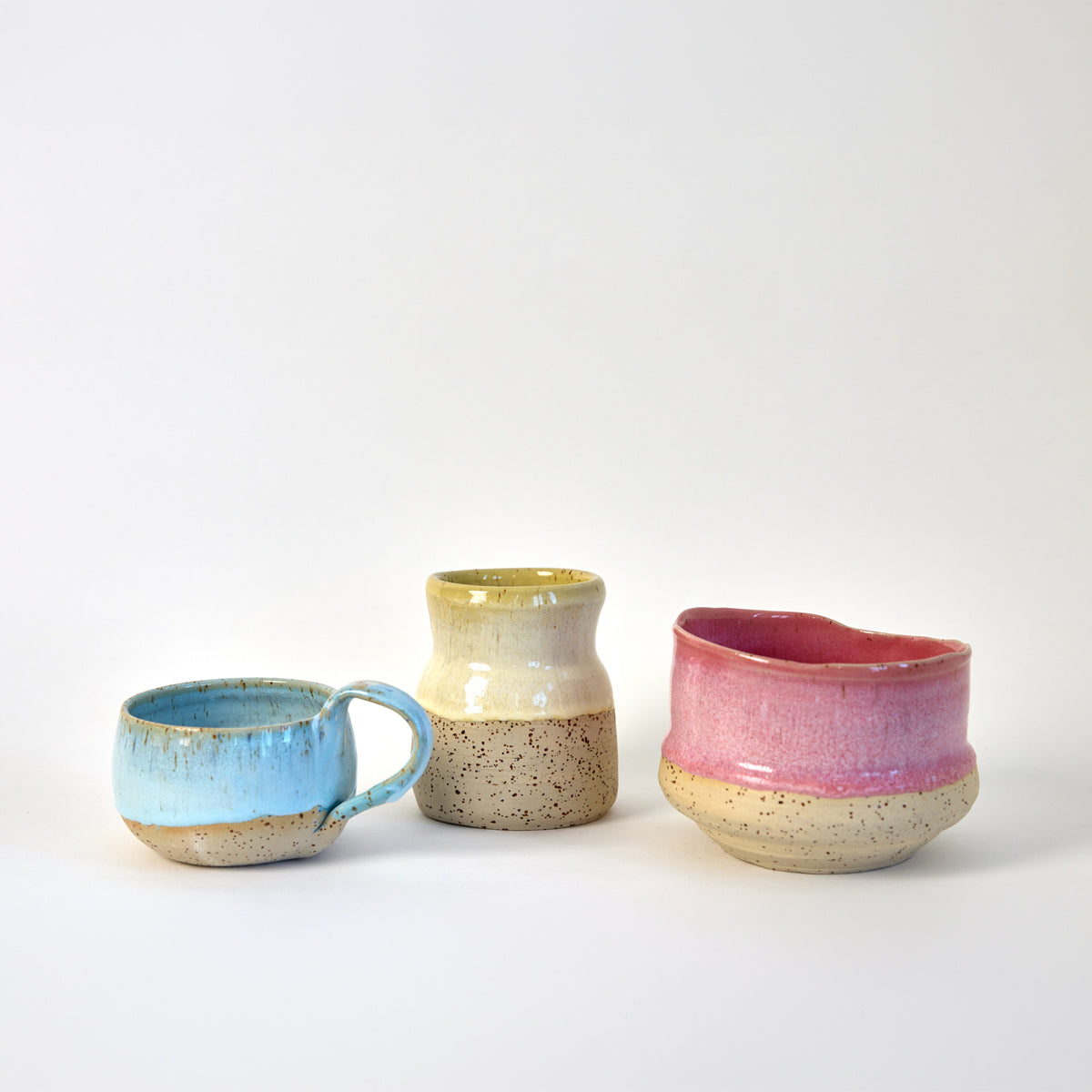 Spots on Pots - Anfänger Töpfern mit Pünktchenton an der Drehscheibe - Studio Amun