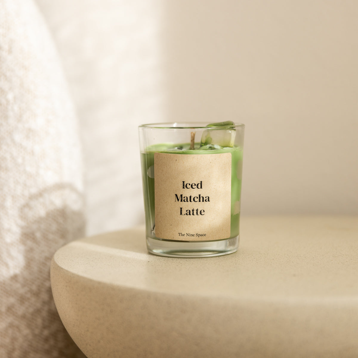 Iced Matcha Latte - handgemachte Duftkerze - Studio Amun