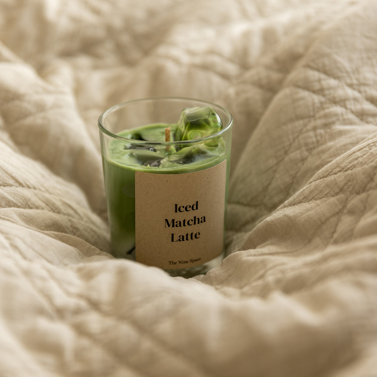 Iced Matcha Latte - handgemachte Duftkerze - Studio Amun